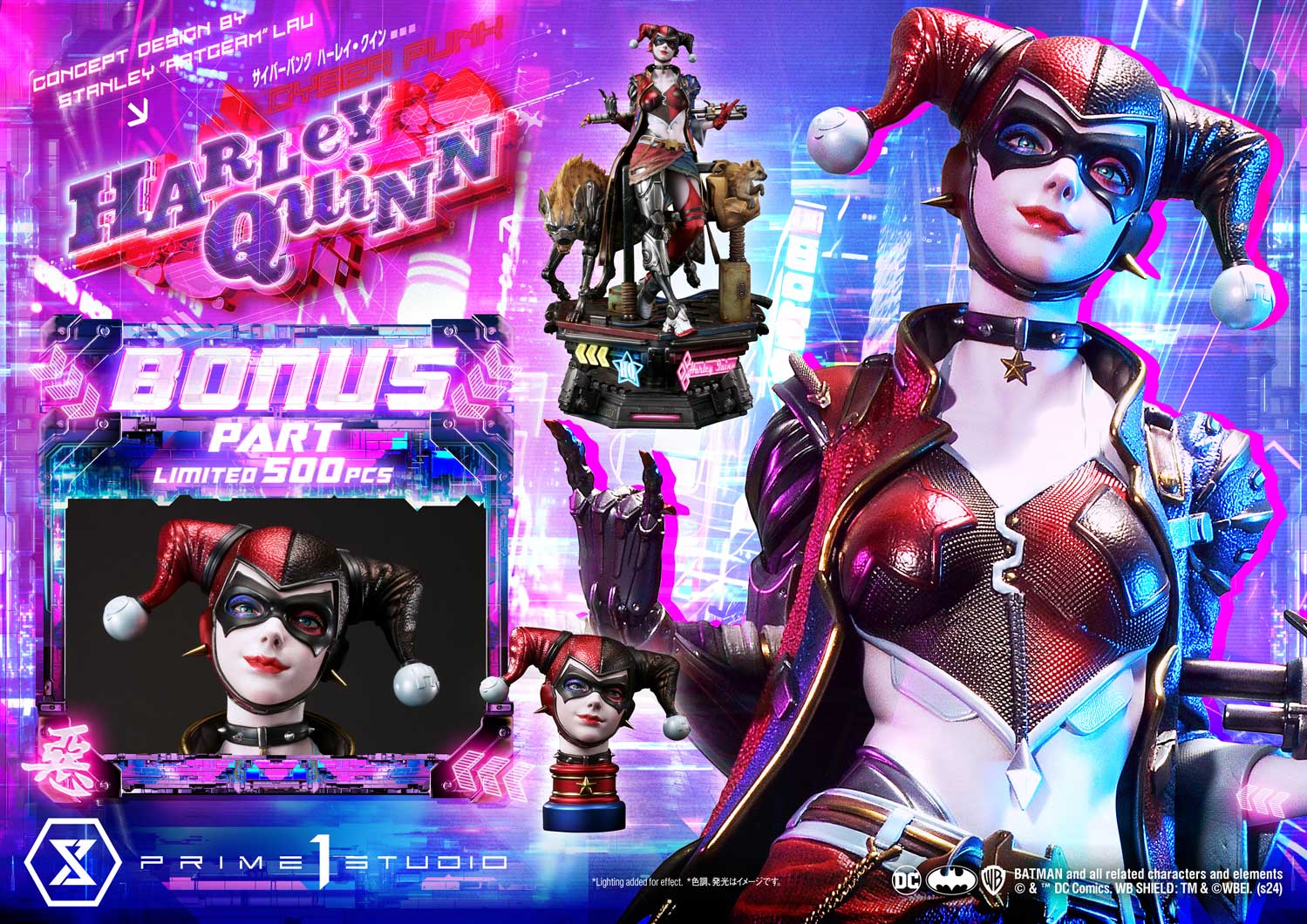 Cyberpunk Harley Quinn – Prime 1 Studio - Dino Toy Store